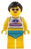LEGO Minifigur Paradisa Beach Bae aus Set 21358 (idea231)