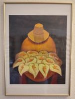 Original peruanisches Gemälde "La Chismosa" – Chávez (02)