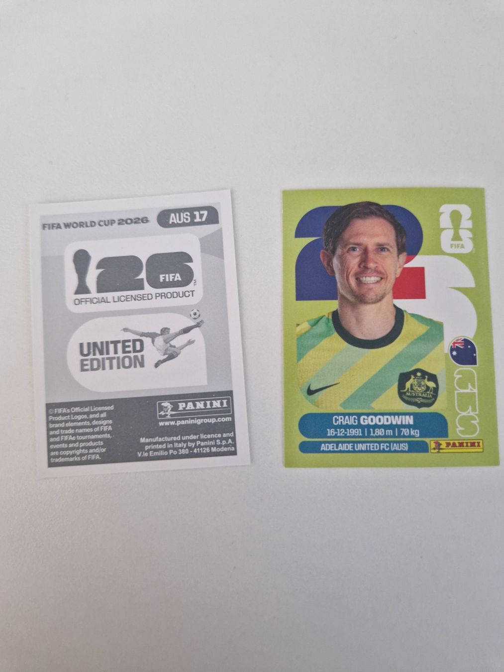 Panini Sammelbilder & Trading cards: Panini Sticker AUS17 – Neu (gemäss Beschreibung) aus Stüsslingen von white_angel86
