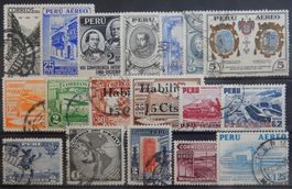 Peru Lot mit alten Werten IV