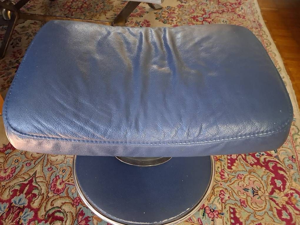 Fauteuils: Stressless Sessel Leder blau mit passendem Hocker – D'occasion à Jonschwil par bro_lx2z 2