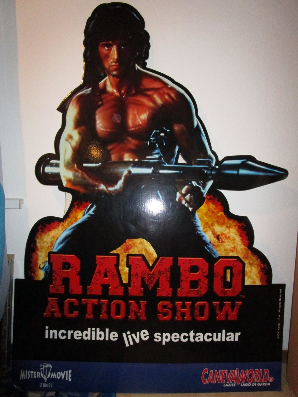 Foto & Immagini: Rambo Show Kartonaufsteller  lebensgross – Nuovo (secondo la descrizione) da Ermatingen venduto da Kobold007