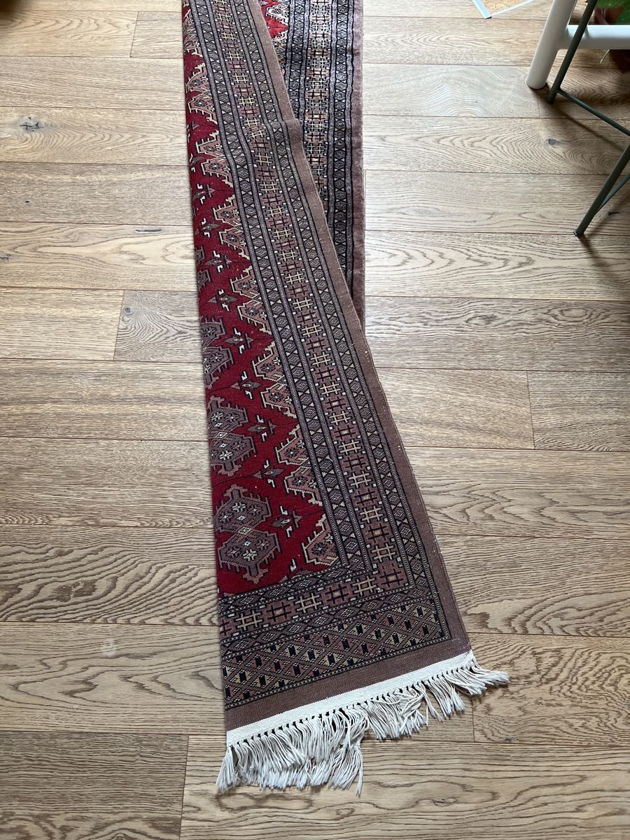 Tapis: Perserteppich, Läufer, rotes Muster, neu – Neuf (Voir description) à Mols par AgaJ 2