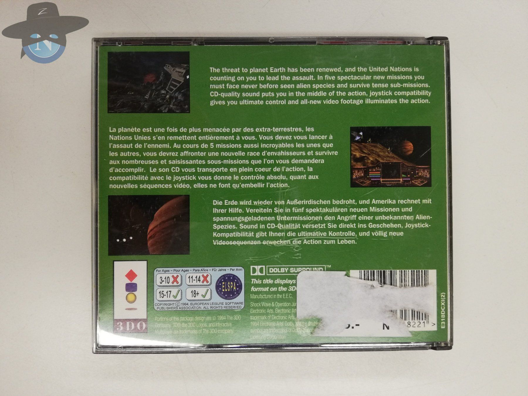 Giochi: Shockwave Operation Jumpgate / Panasonic 3DO – Usato da St. Gallen venduto da zorro_dc 1