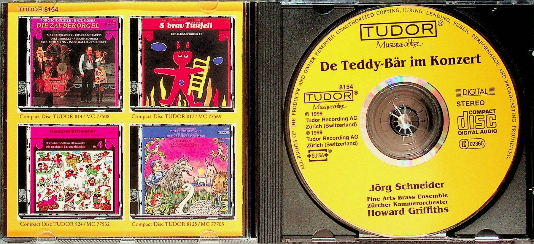CDs: CD De Teddy-Bär im Konzert / Jötg Schneider – D'occasion à Reitnau par Zaomir 2