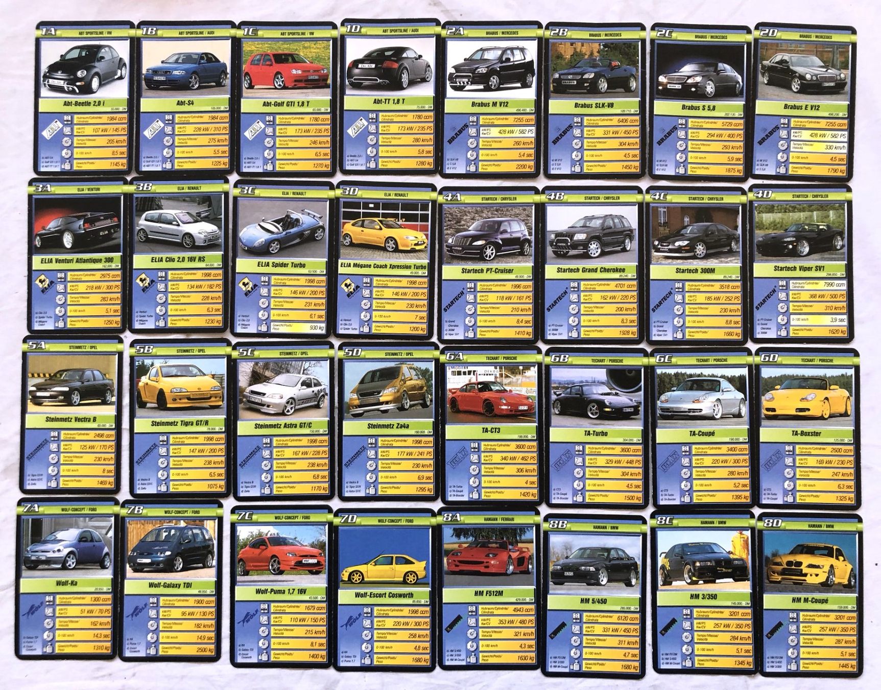 Ravensburger Giochi: Quartett Supertrumpf - CAR-TUNING - Ravensburger – Usato da Schaffhausen venduto da durruti 1