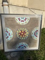 Tableau papillons unique, décoration printanière 🦋🌸🖼️