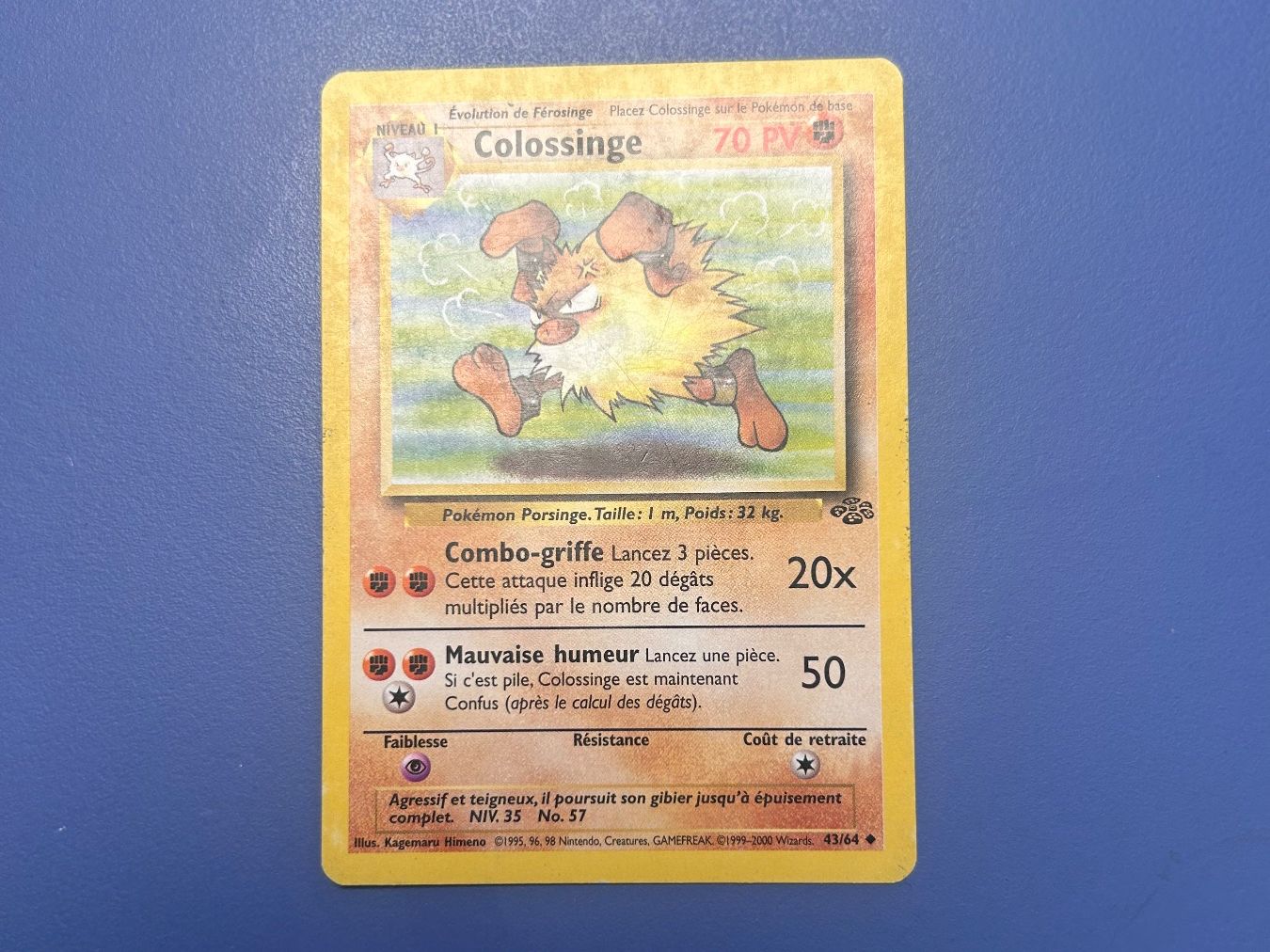 Pokémon Carte collezionabili: 1999 Colossinge Jungle 43/64 FR – Usato da Schlieren venduto da happymerchant64 2
