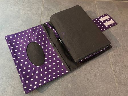 Windeltasche mit Wickelunterlage