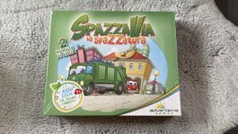 SpazzVia La Spazzatura - Brettspiel f. Kinder, Italienisch