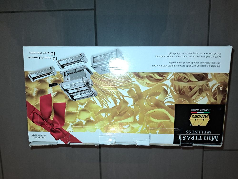 Multipast Pastamaschine Marcato Kaufen auf Ricardo