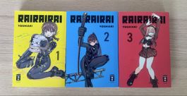 Rairairai Band 1-3 Manga 