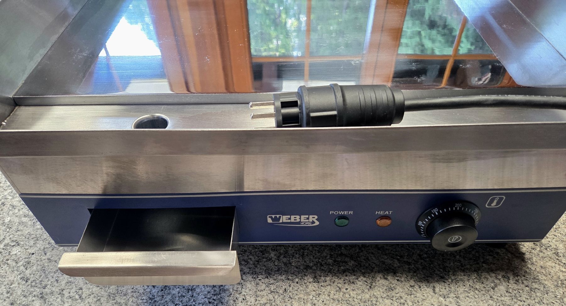 Weber Grils: Plancha électrique professionnelle Weber Home EGHI-D500 – D'occasion à Collombey par Babi85 1