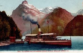 Uri Dampfer 1908 bei der Tellsplatte
