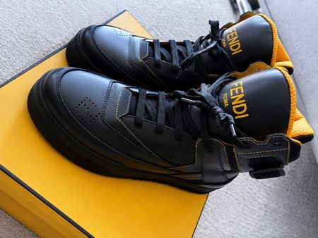 FENDI Roma High-Top Sneakers Original | Gr. 43 | Box + Dust