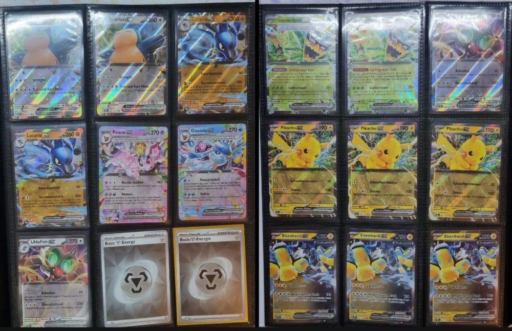 XXXL Special-Sets Pokemon Karten Sammlung ab 1.- 8