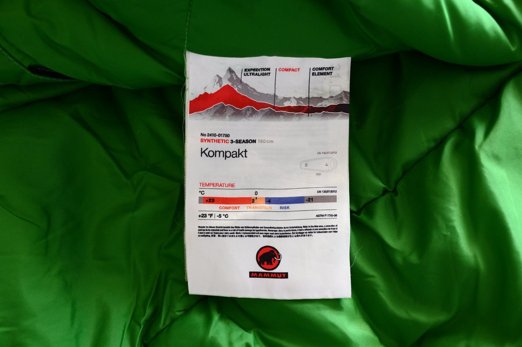 Sacchi a pelo: Mammut Schlafsack -5C – Usato da Luzern venduto da Mika_Lu 3