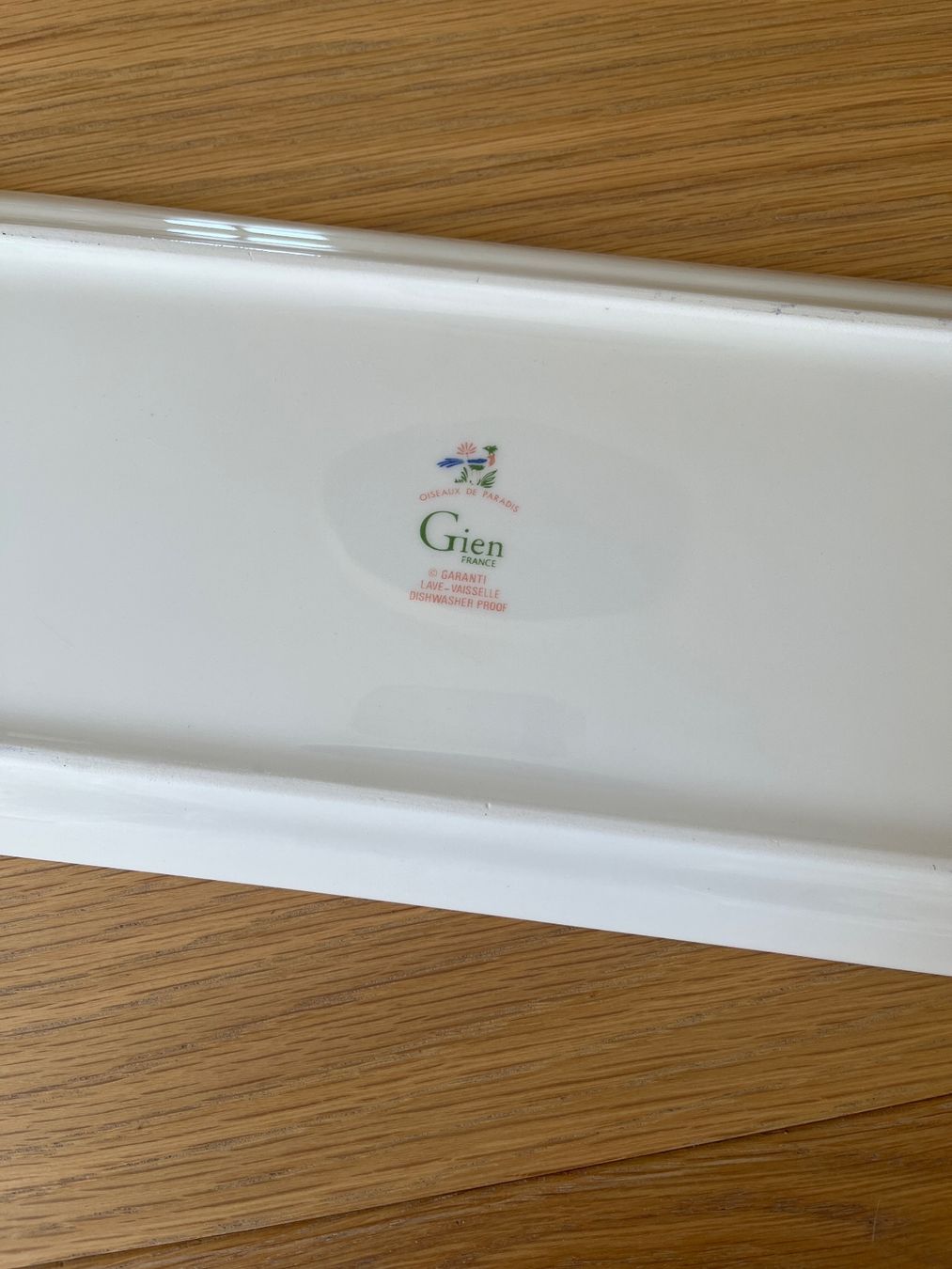 Servierplatten: Plat à cake Gien – Gebraucht aus La Tour-de-Peilz von Enzo25cc 2