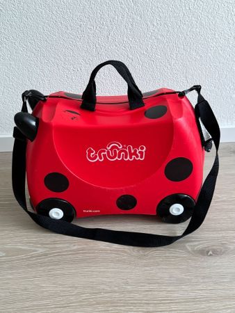 Trunki Kinderkoffer in Rot