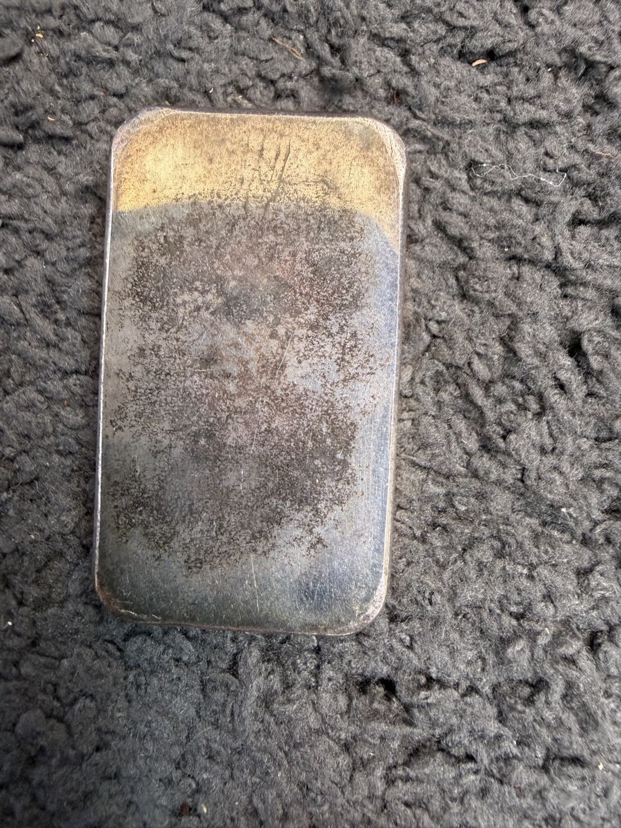 Metalli preziosi: 100 Gr. Silberbarren Argor SA Chiasso – Usato da Zug venduto da specki5 3