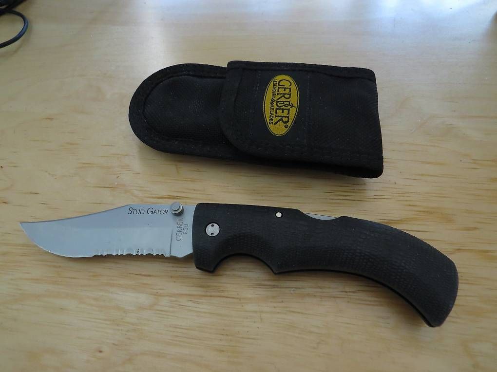 Gerber Accessori: Gerber Gator 650 Stud Gator Klappmesser – Usato da Pratteln venduto da lupo_cattivo