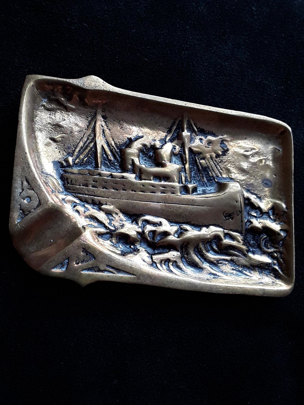 Portacenere: Bronze Aschenbecher mit Titanic? – Usato da Zürich venduto da gutsan 7