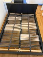 Malm Bett 140 schwarz
