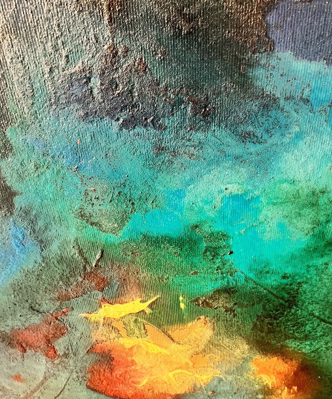 Gemälde: Andrea Scacciotti - Malerei auf Leinwand - Material abstrakt – Gebraucht aus Ponte Tresa von 11GalleriaAlterEgo11 7