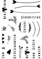 Clear Stamps - Silikonstempel