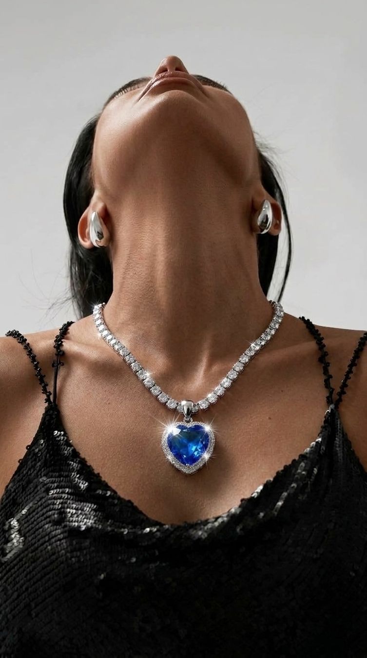 Catenine: Collier coeur de l’Ocean – Nuovo e nell'imballaggio originale da St-Maurice venduto da Sandrinette123 5