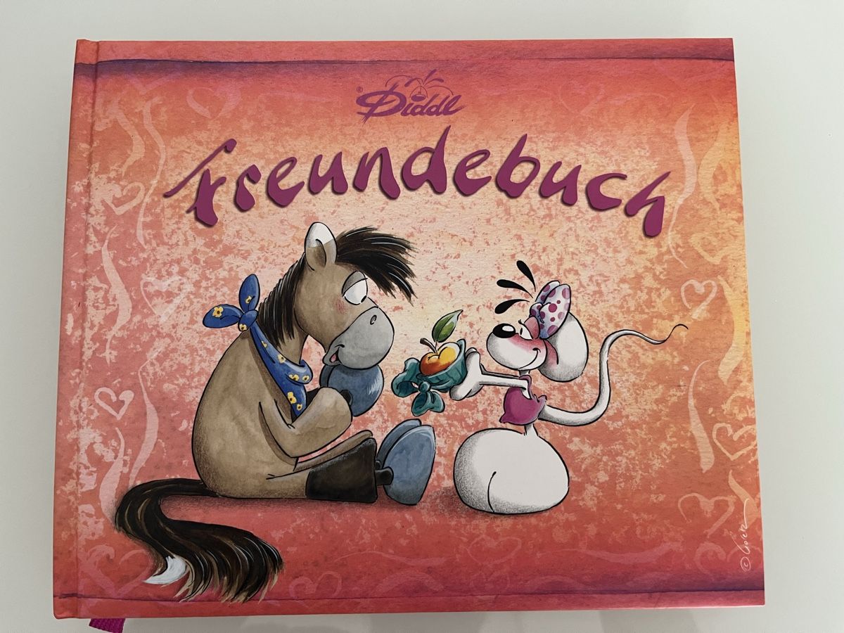 Libri: Diddl Freundebuch Vintage 90er Galupy Pferd – Nuovo (secondo la descrizione) da Neuenhof venduto da Ivita