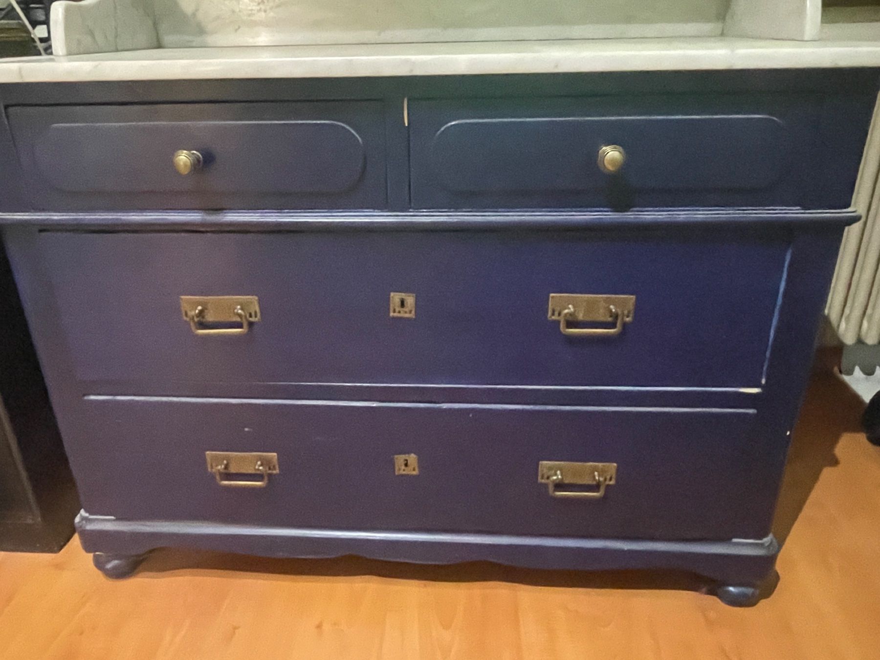 Kommoden: Antike Biedermeier Kommode mit schöner Marmorabdeckung – Gebraucht aus Volketswil von rubin74 5