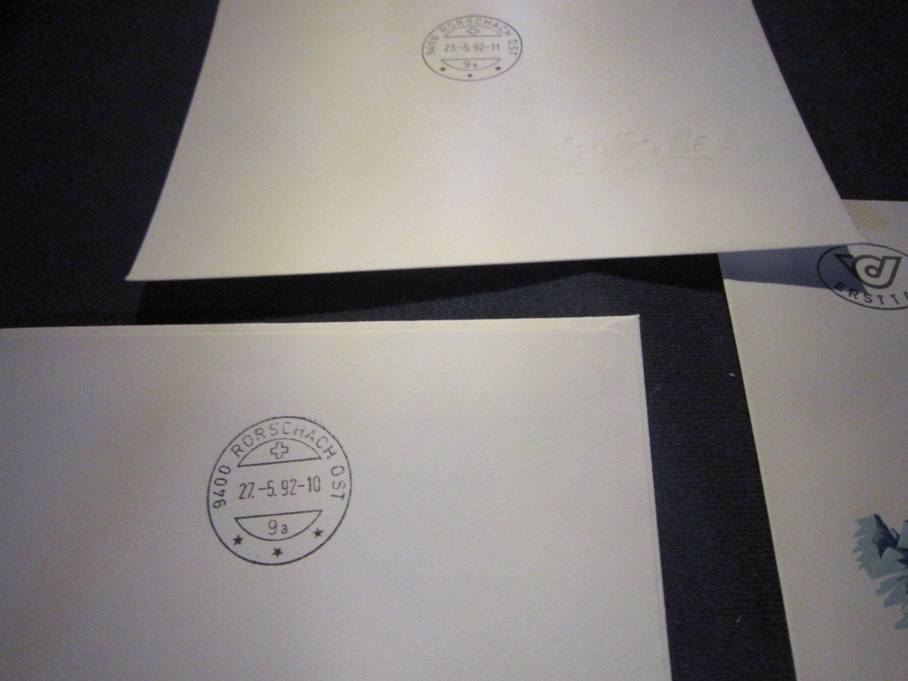 Tutti i francobolli: CH 1992 FDC GEmeinschaftsausgabe 2 x mit AK Stempel – Usato da Gordola venduto da Polentaefung 6