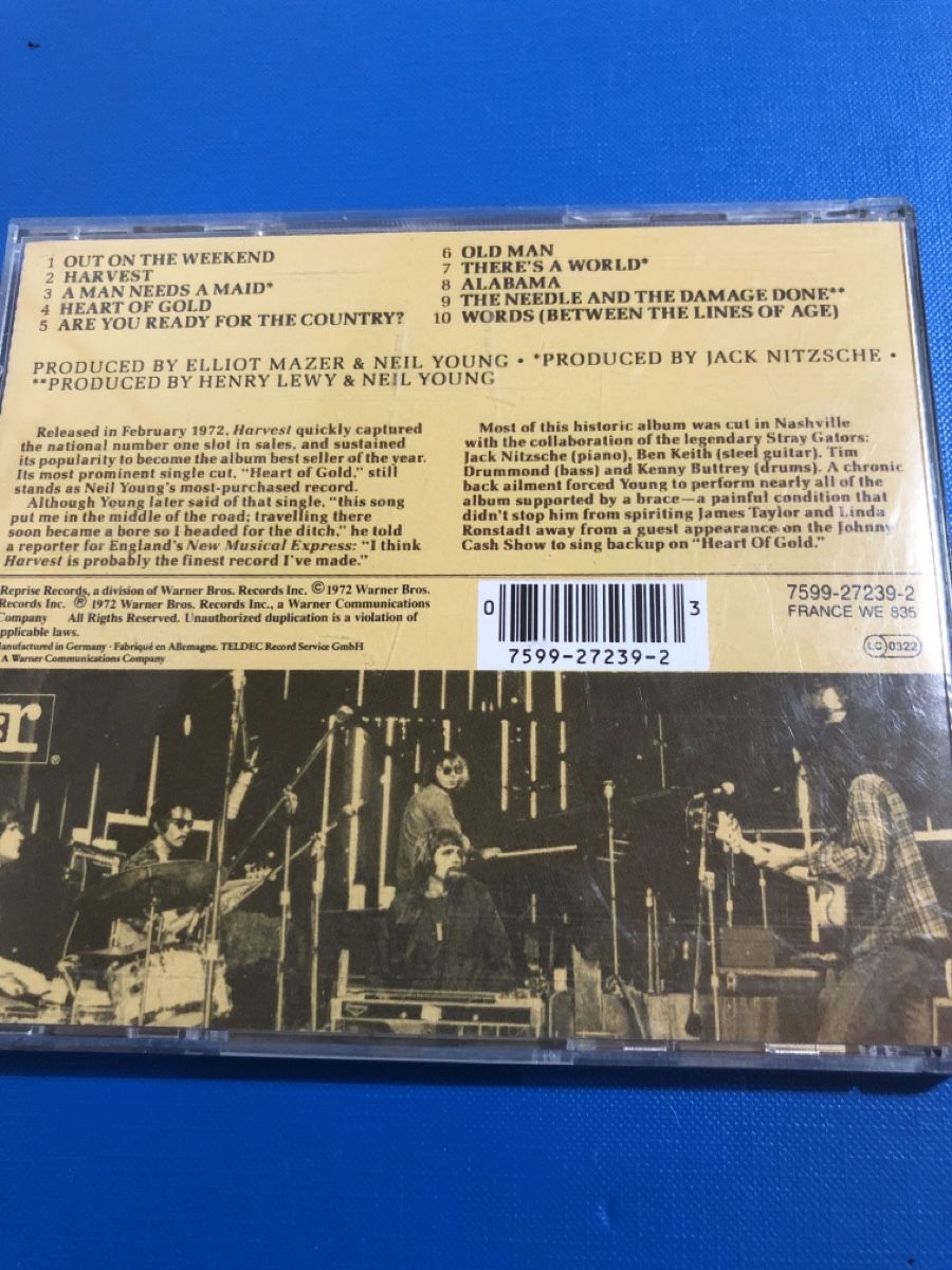 CD: Neil Young - Harvest – Usato da Flaach venduto da rubo7 2