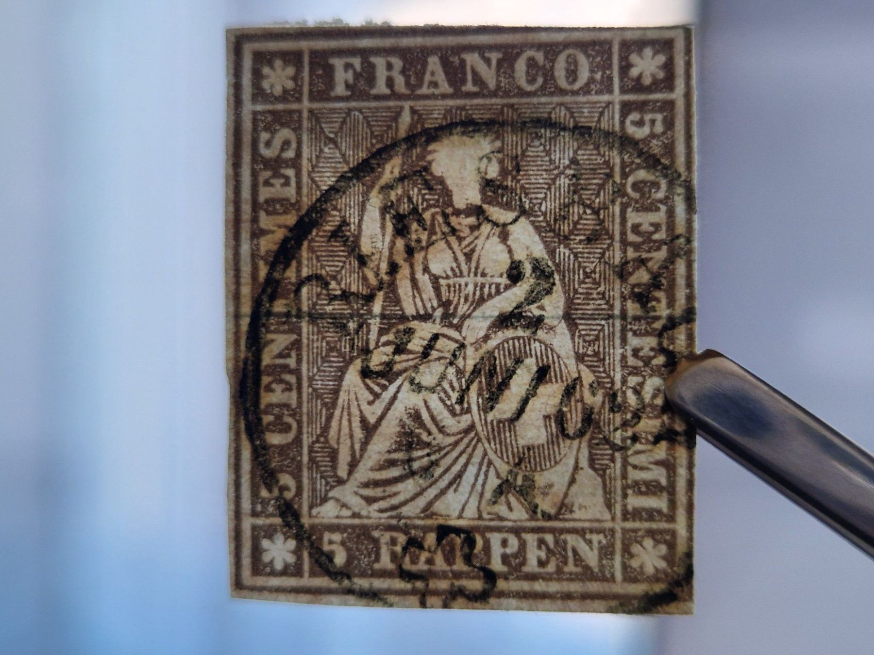 Tutti i francobolli: Strubel 22G, ab 1.- – Usato da Burgdorf venduto da Glossy01 4