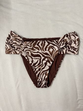 Costume marrone zebrato bottom L Calzedonia
