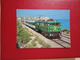 AK Bahn Spanien RENFE elektrische Mehrzwecklokomotive