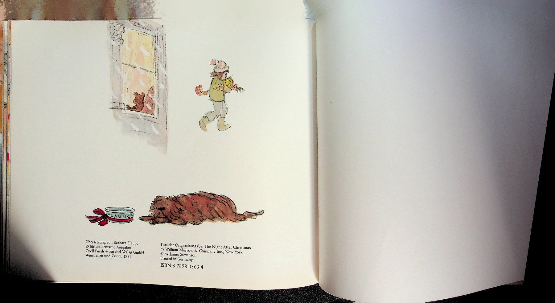Bücher: James Stevenson Weihnachtsnacht Parabel 1991 – Gebraucht aus Reitnau von Zaomir 9