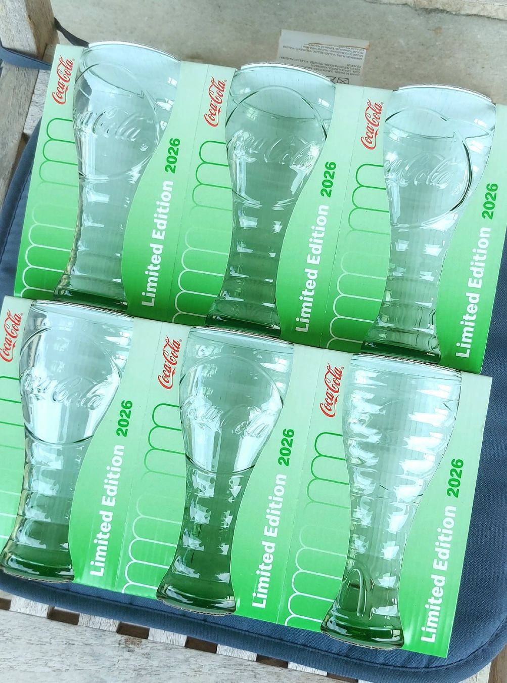 Gläser: 6 Coca-Cola McDonald's  – Neu und originalverpackt aus Courfaivre von FabNos89