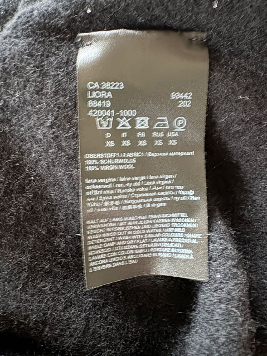 Drykorn Pullover & Sweatshirts: Pullover 100% Schurwolle DRYKORN Gr. XS – Gebraucht aus Zürich von triangular 4