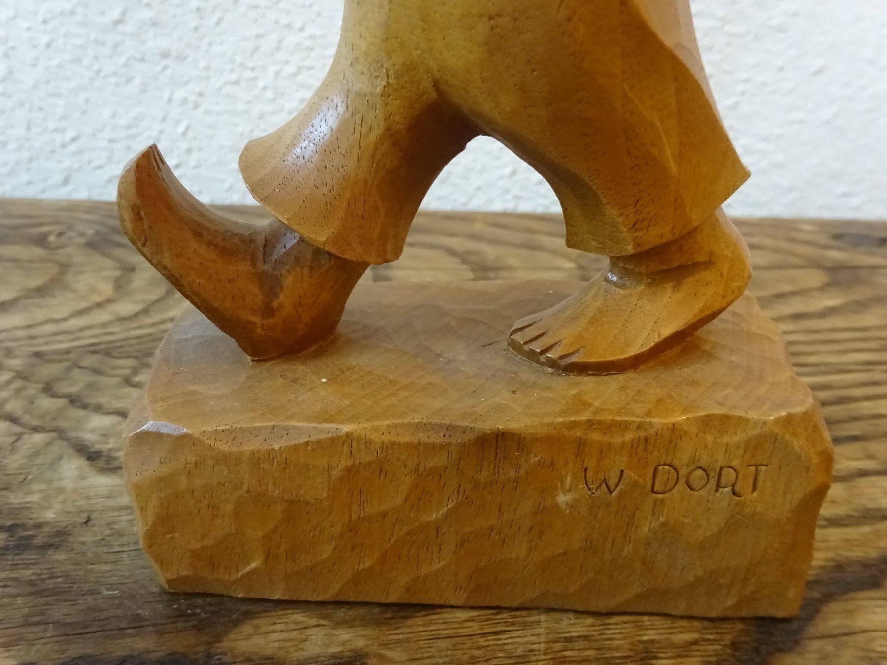 Sculture & Statue: Holzfigur "Fritzli"  - W. Dort – Usato da Esslingen venduto da eintagammeer 6