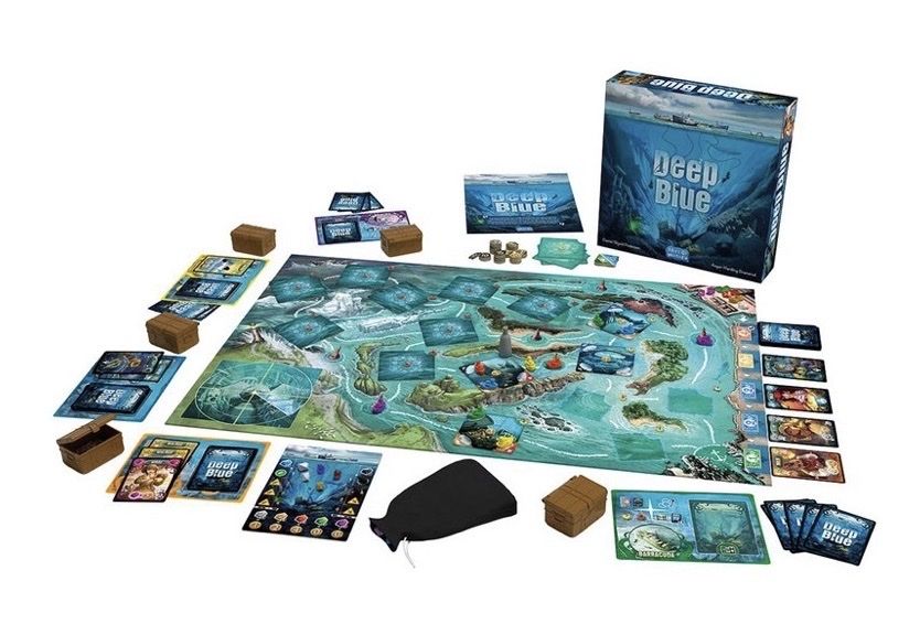 Giochi: Deep Blue - ein grossartiges Abenteuer Brettspiel – Nuovo (secondo la descrizione) da Zollikerberg venduto da Zuversicht2811 2