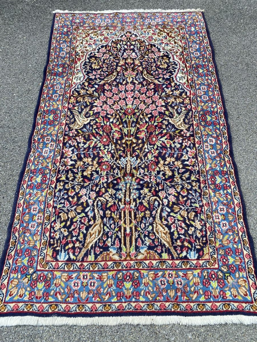 Tappeti: Schöne Perser Teppich Kerman – Usato da Männedorf venduto da Adamiat