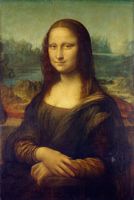 Mona Lisa Büste – Weiss und zum Bemalen – 3D-gedruckt