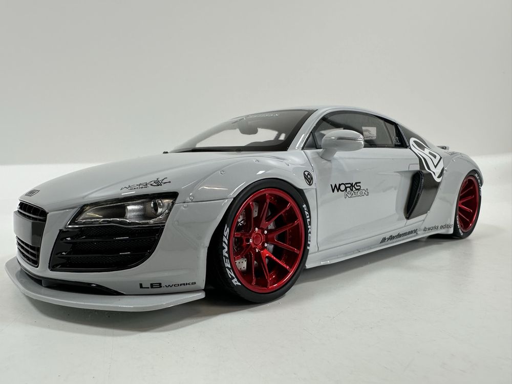 Audi R8 by LB Works 1:18, limitiert, inkl. OVP, GT-SPIRIT (Neu (gemäss ...