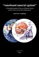 Emotional Amoral Egoism Nayef Al Rodhan Neurophilosophy Book