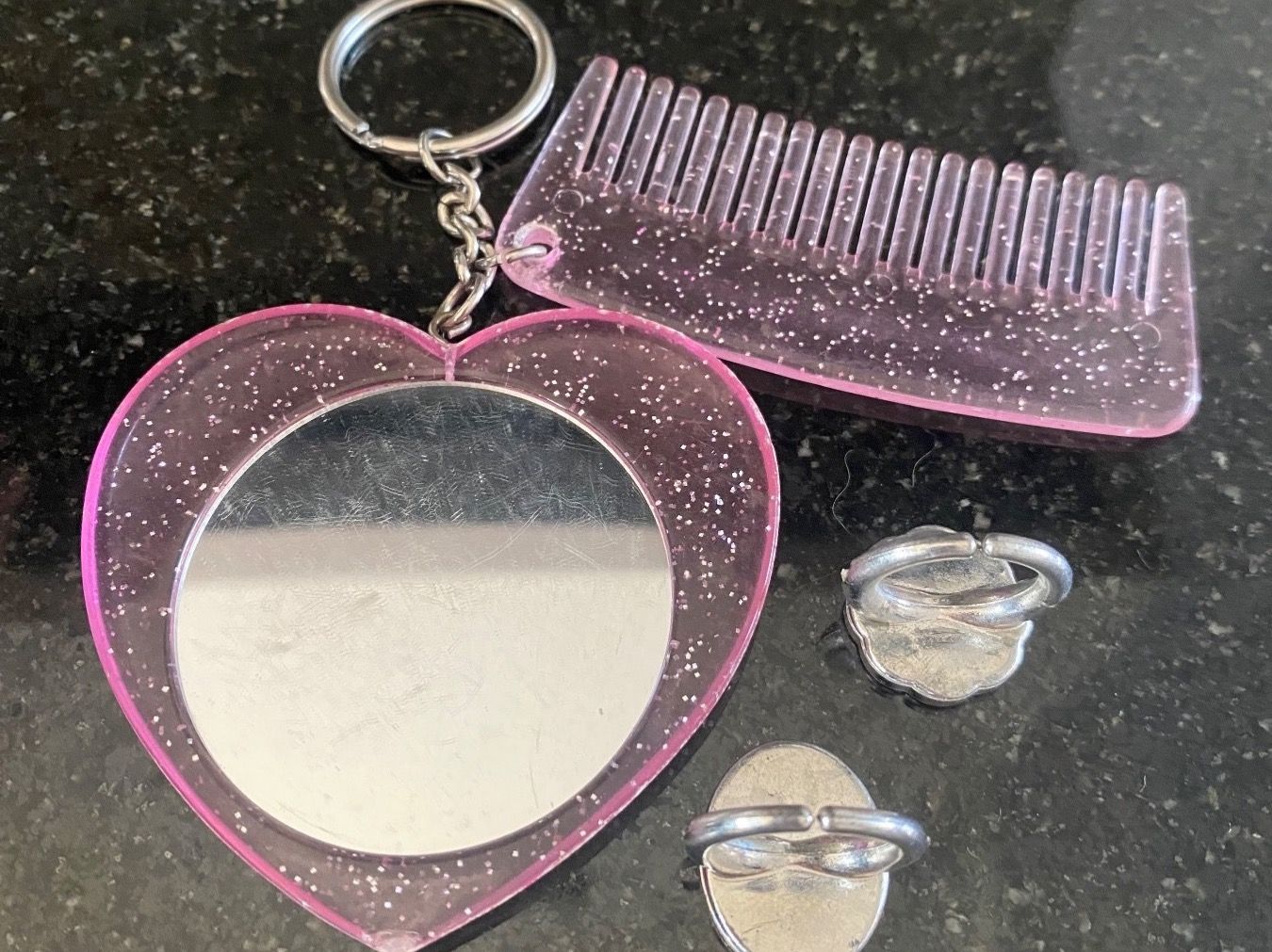 Altri gioielli: Disney Set Dornröschen Spiegel  Fingerring – Usato da Flawil venduto da Vera44 1