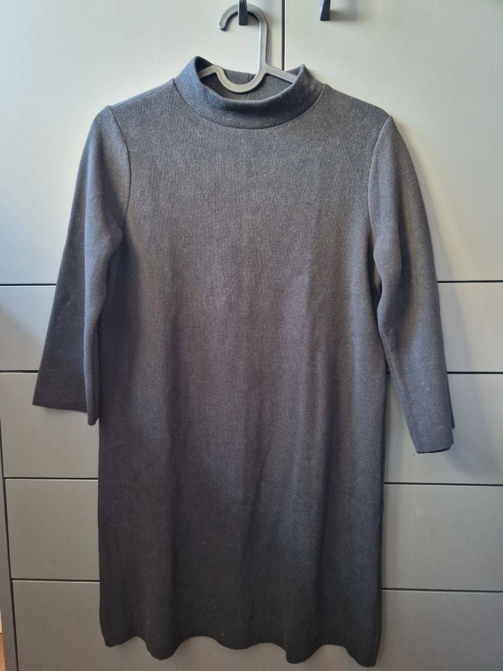 Kleider: Strickkleid schwarz Gr. XS – Neu (gemäss Beschreibung) aus Frauenkappelen von sarahgygax_