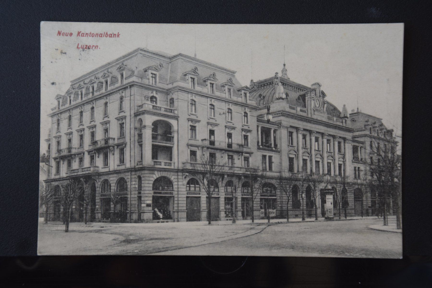 Cartoline postali: AK Luzern, Kantonalbank 1910 – Usato da Luzern venduto da CH2018
