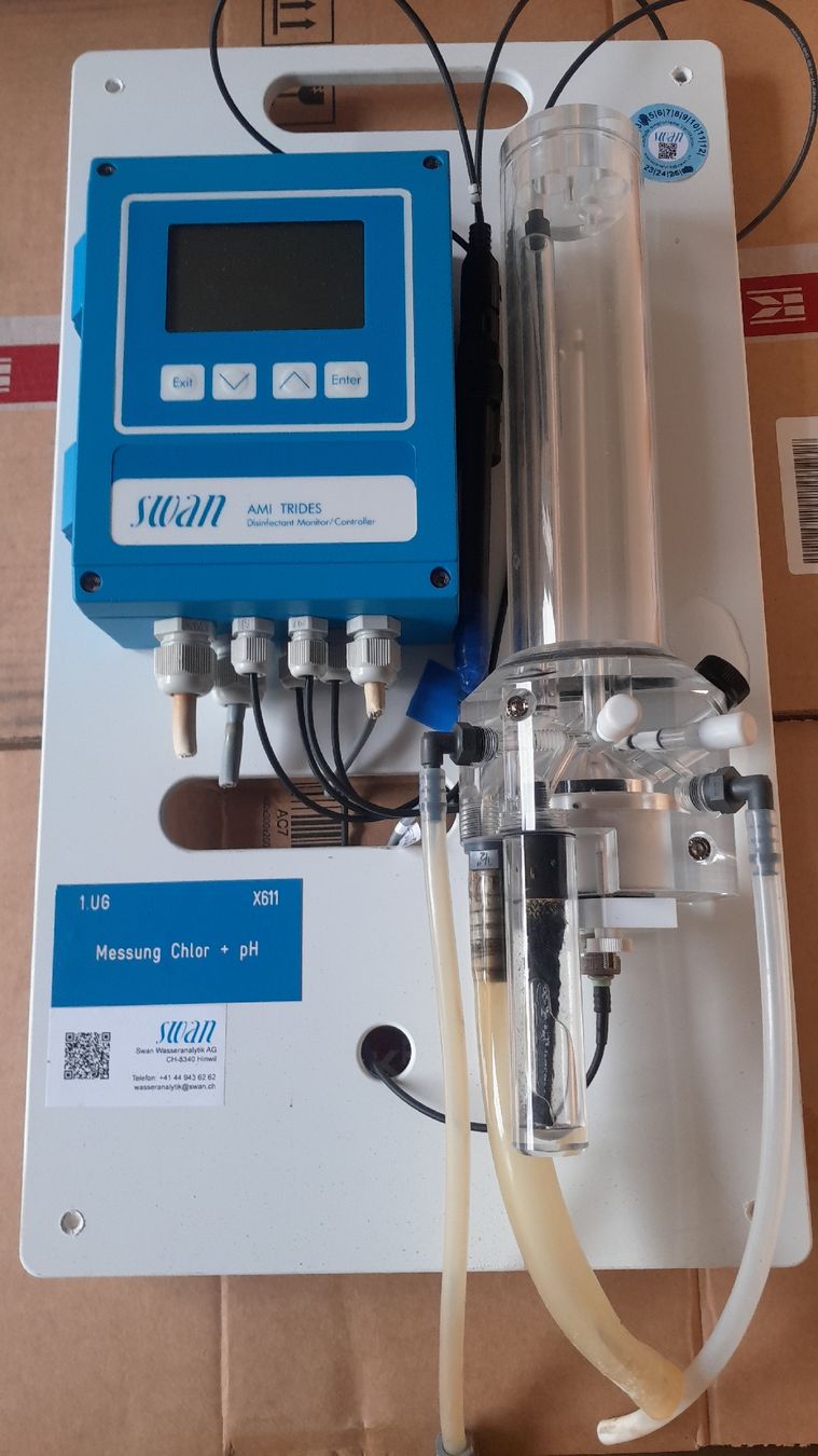 Piscine: Swan pH und Chlor Steuergerät – Usato da Unteriberg venduto da Wisipower